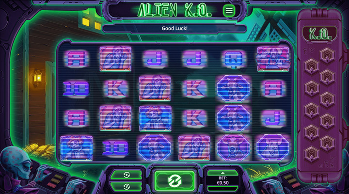 Green Jade Games Alien KO slot